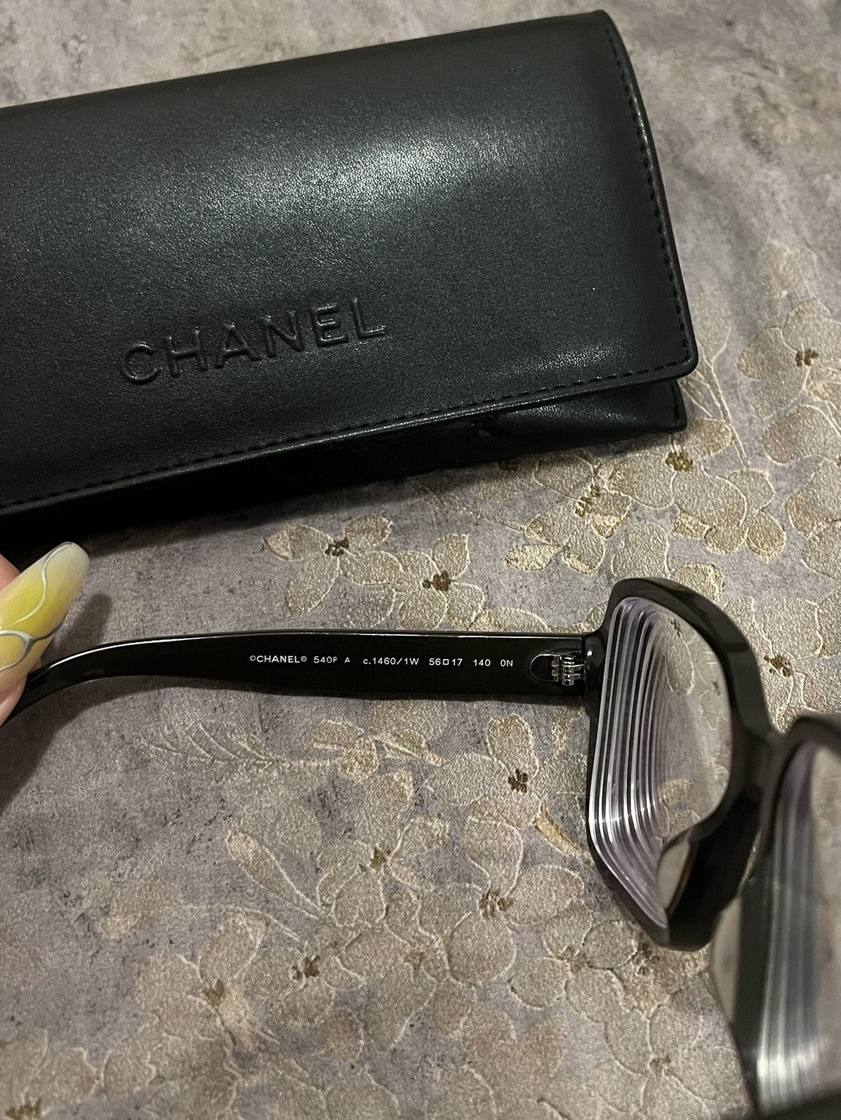 Chanel Chanel 5408-A glasses brown Size ONE SIZE - 4 Thumbnail