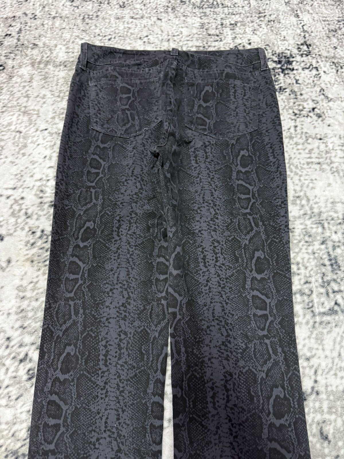 Japanese Brand NYDJ Snake Skin Slim Stretch Jeans Size 30" / US 8 / IT 44 - 8 Thumbnail