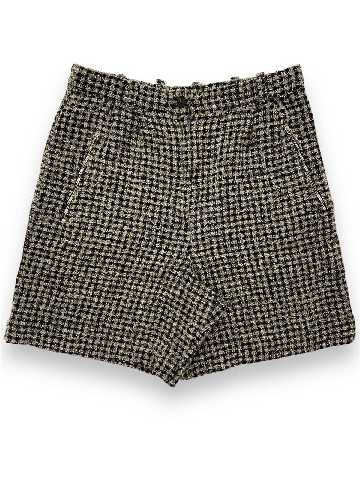 Designer × Vintage Vintage Claudia-Moden Wool Shortpant Size 28" / US 6 / IT 42 - 1 Thumbnail
