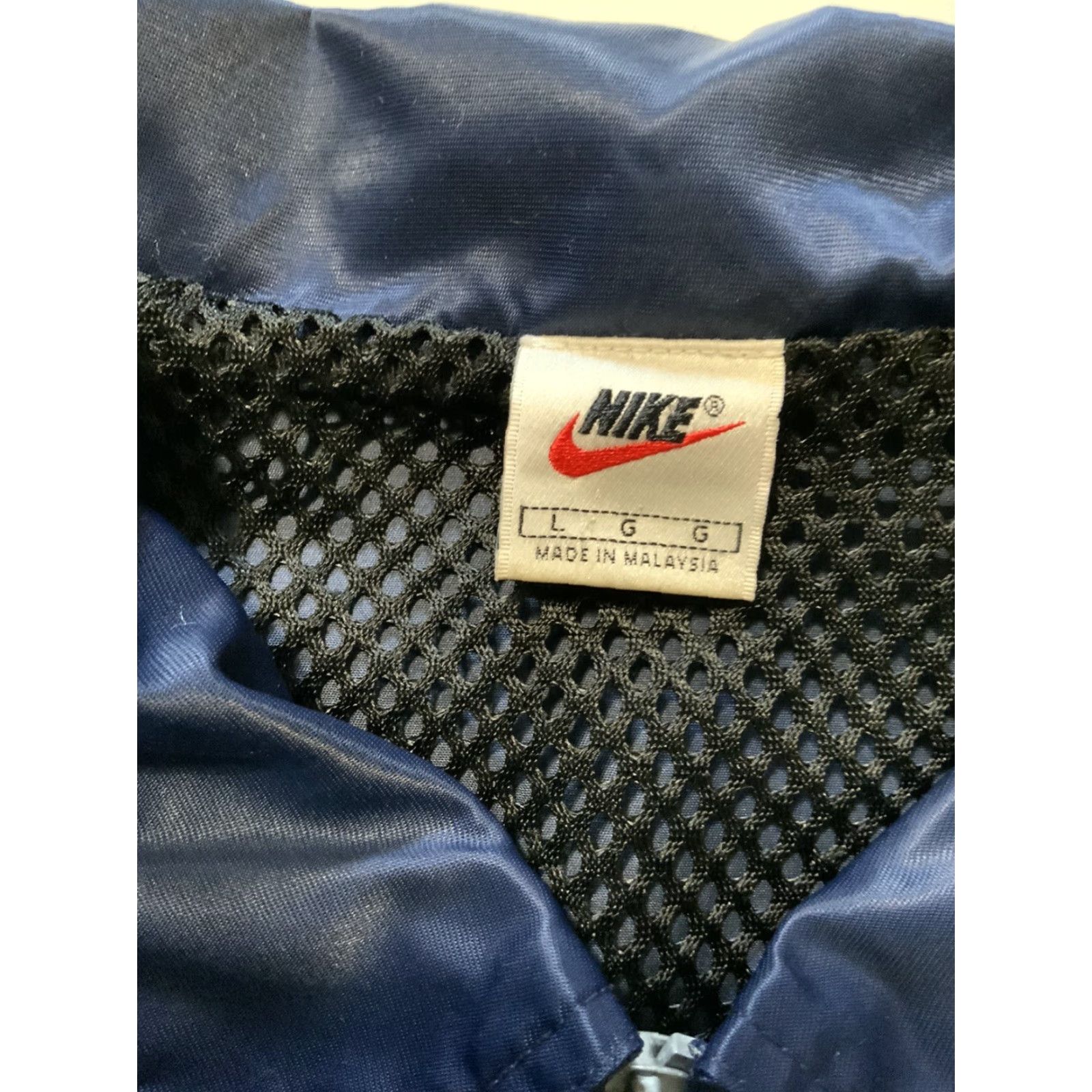 Vintage VTG 90s Nike Swoosh Team USA US United States National Team Embroidered Satin Jacket Sz. L Size US L / EU 52-54 / 3 - 4 Thumbnail