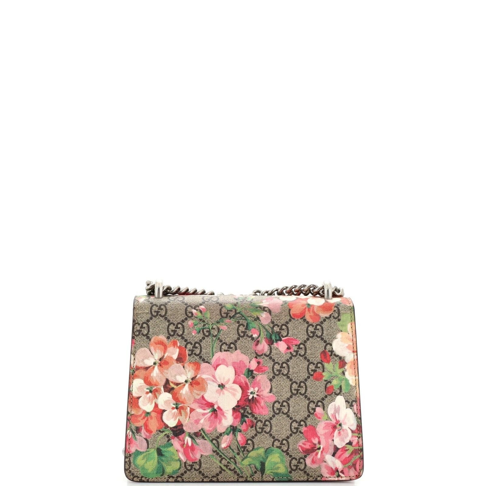 Gucci Dionysus Bag Blooms Print GG Coated Canvas Mini Size ONE SIZE - 3 Thumbnail