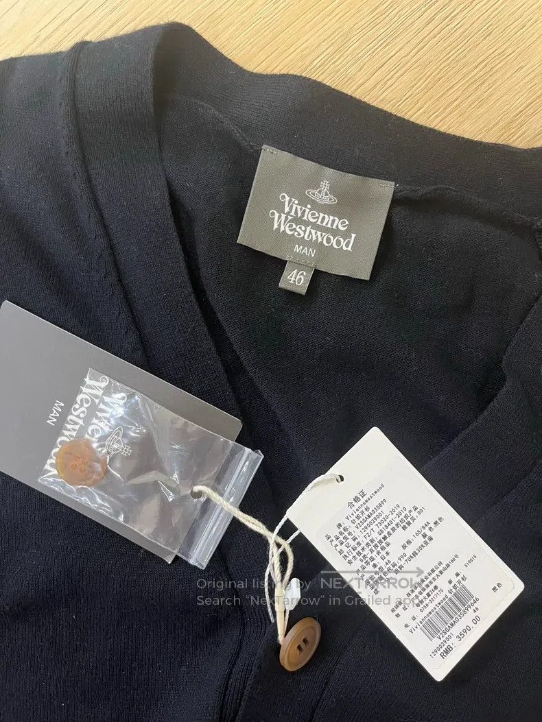 Vivienne Westwood Vivienne Westwood Saturn Embroidered Knit Top Size US S / EU 44-46 / 1 - 8 Thumbnail