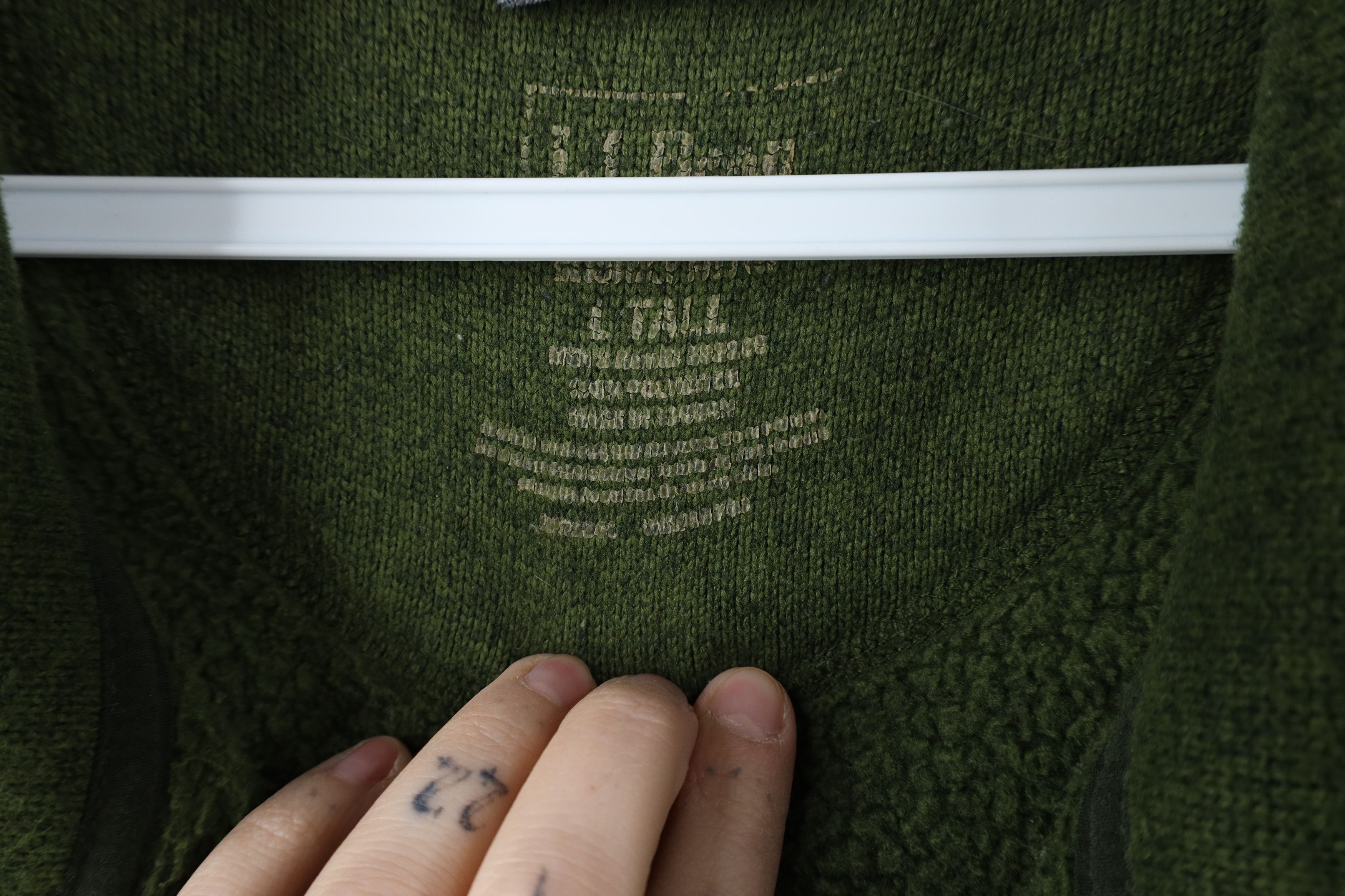 L.L. Bean × Vintage Vintage LL Bean Fleece Knit Full Zip Sweater Jacket Swacket Size US L / EU 52-54 / 3 - 9 Thumbnail