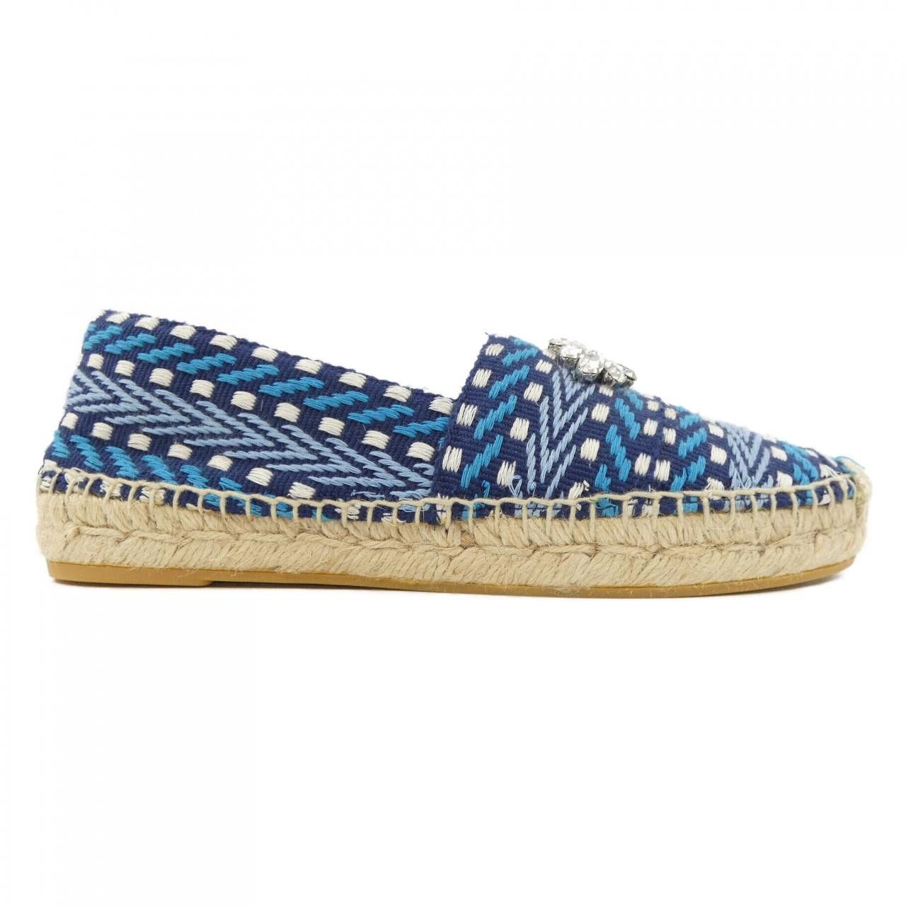 Miu Miu Miu Miu Miu Miu Fabric Platform Sandals Others Shoes 5S095D DUTY FREE for USA Size ONE SIZE - 1 Thumbnail