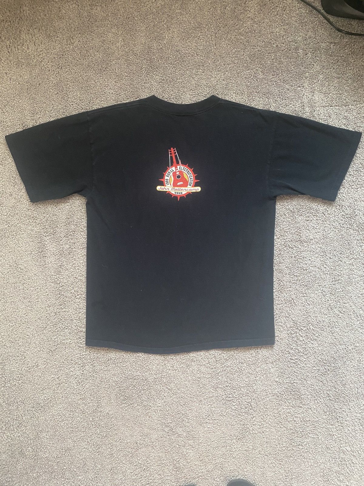 Band Tees × Vintage Vintage John Mellencamp Band Tee Shirt Size US L / EU 52-54 / 3 - 2 Thumbnail