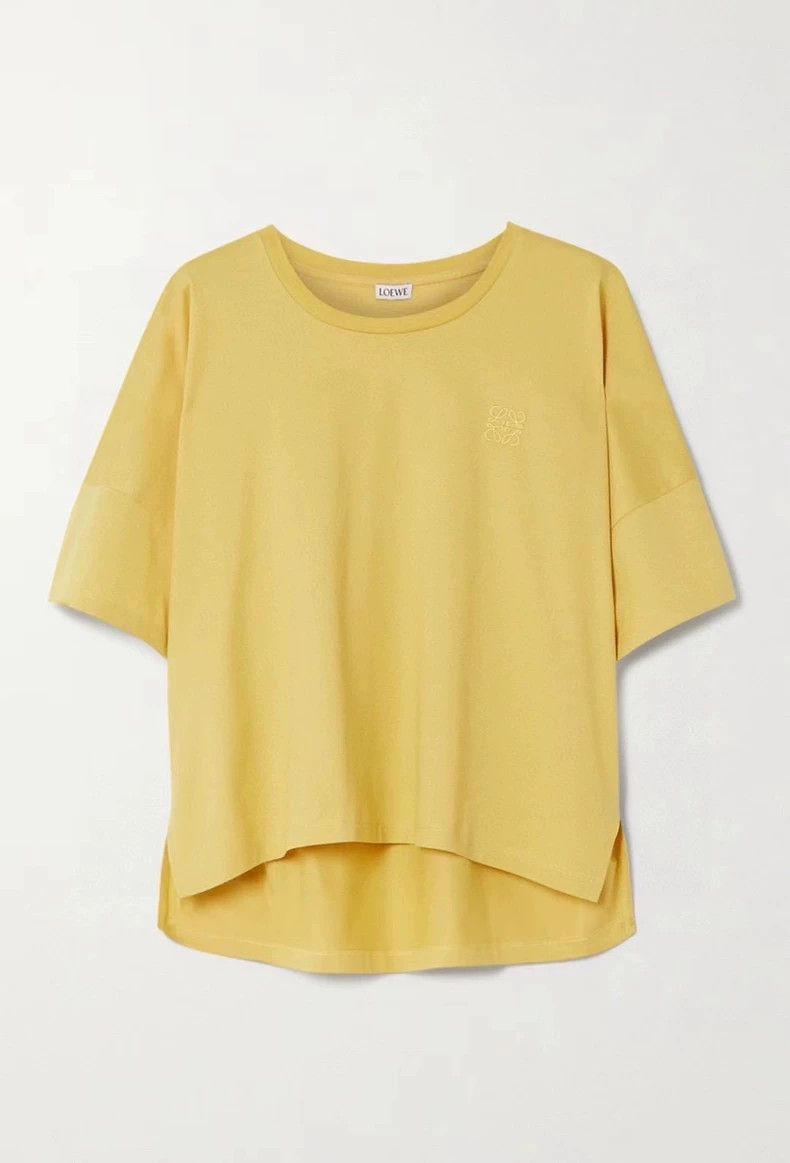 Loewe Loewe Embroidered Oversized Short Sleeve T-shirt - dmc Size US S / EU 44-46 / 1 - 1 Thumbnail