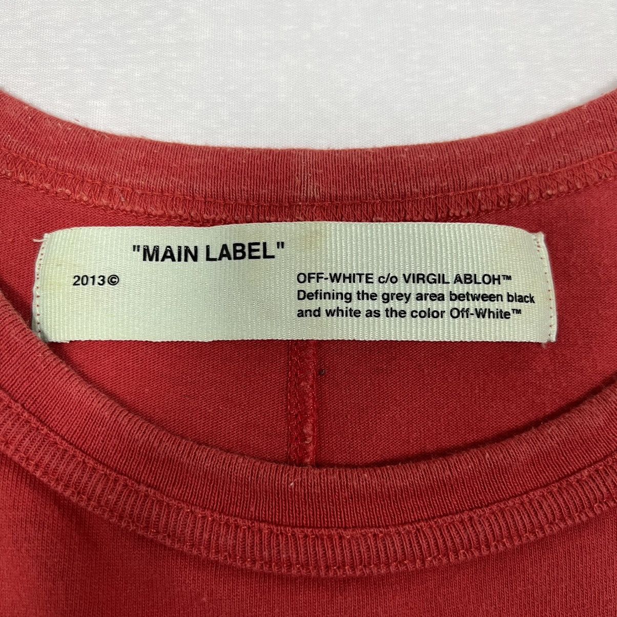 Off-White OFF-WHITE DIAG BRUSHED OVER T-SHIRT Size US S / EU 44-46 / 1 - 3 Thumbnail