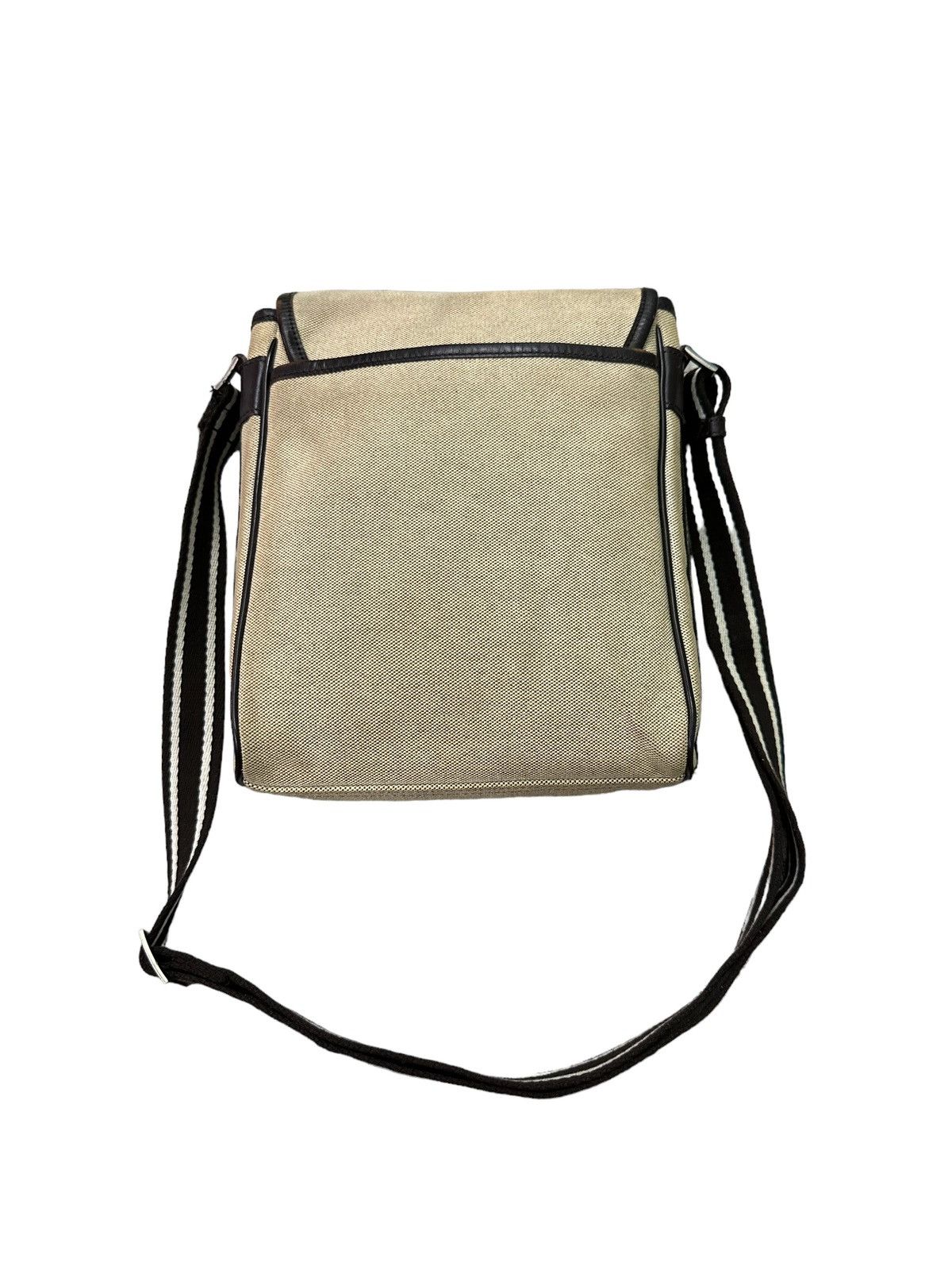 Burberry AUTHENTIC BURBERRY BLACK LABEL CANVAS CROSSBODY BAG Size ONE SIZE - 7 Thumbnail