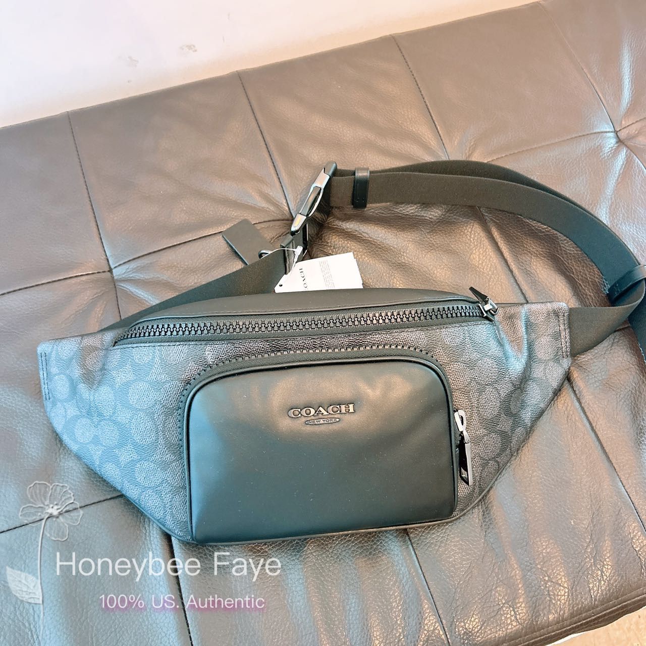 Coach Racer Belt Bag In Signature CT714 Size ONE SIZE - 4 Thumbnail