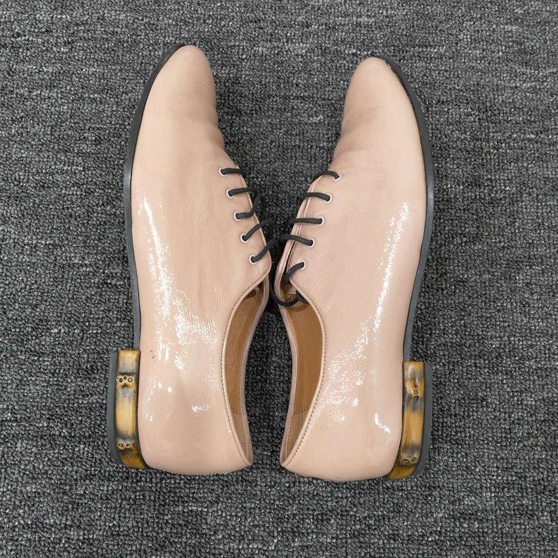 Gucci Gucci Pink Flat Shoes Size US 6.5 / EU 39-40 - 3 Thumbnail