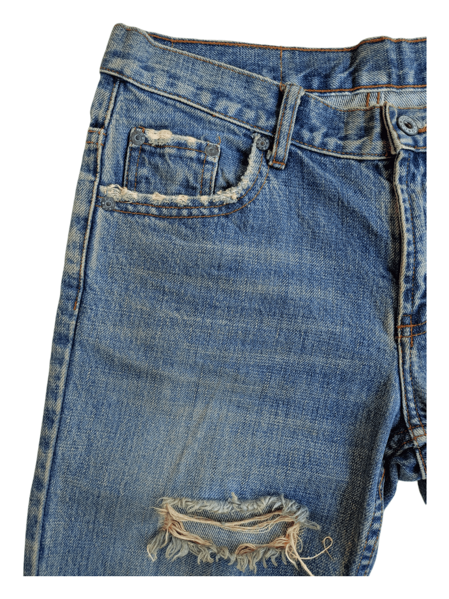 Japanese Brand × Vintage A.CO.CO Japanese Brand Distressed Vintage Streetwear Denim Size 29" - 3 Thumbnail