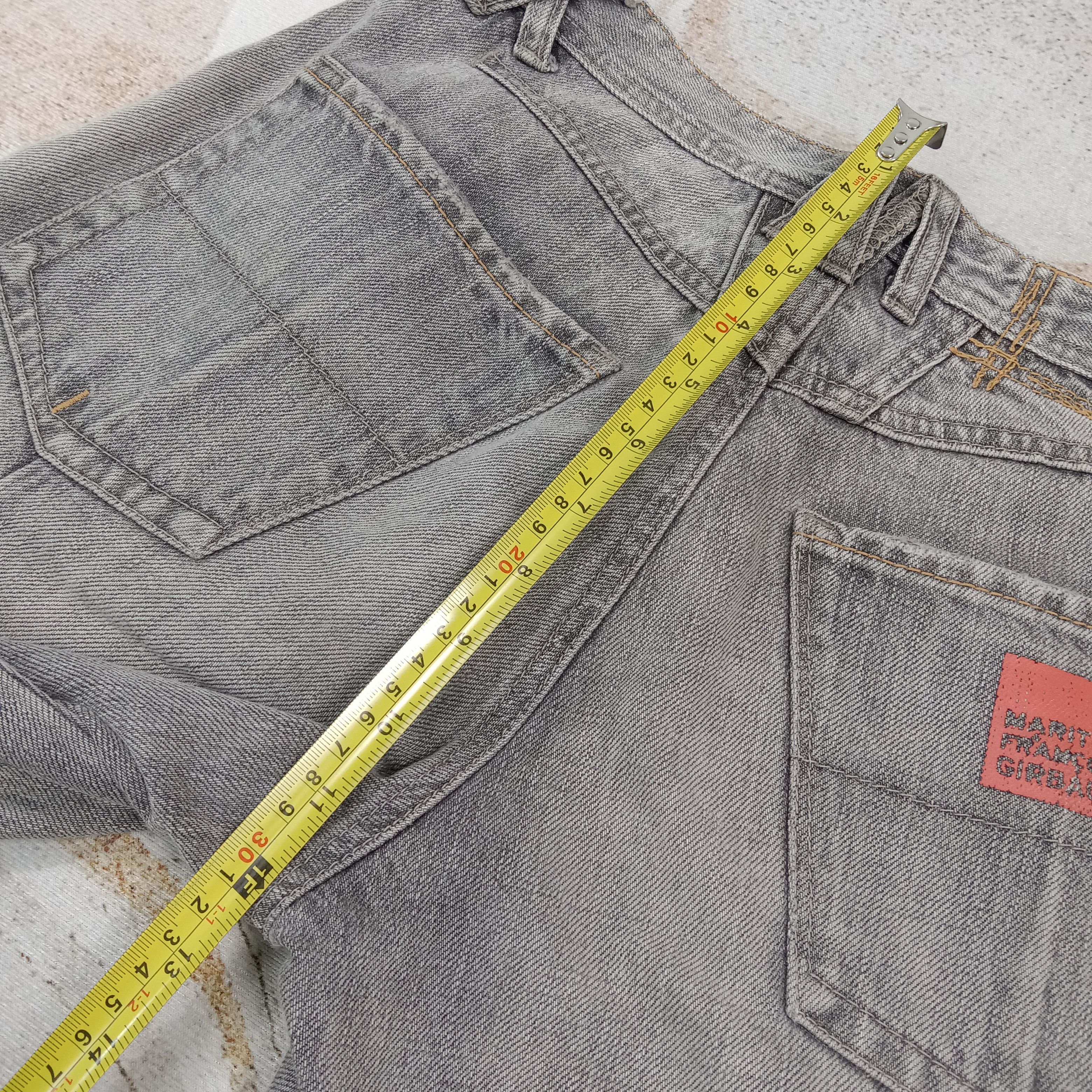 Marithe + Francois Girbaud Marithe Francois Girbaud Designer Baggy Denim Jeans C280N19 Size US 29 - 10 Thumbnail