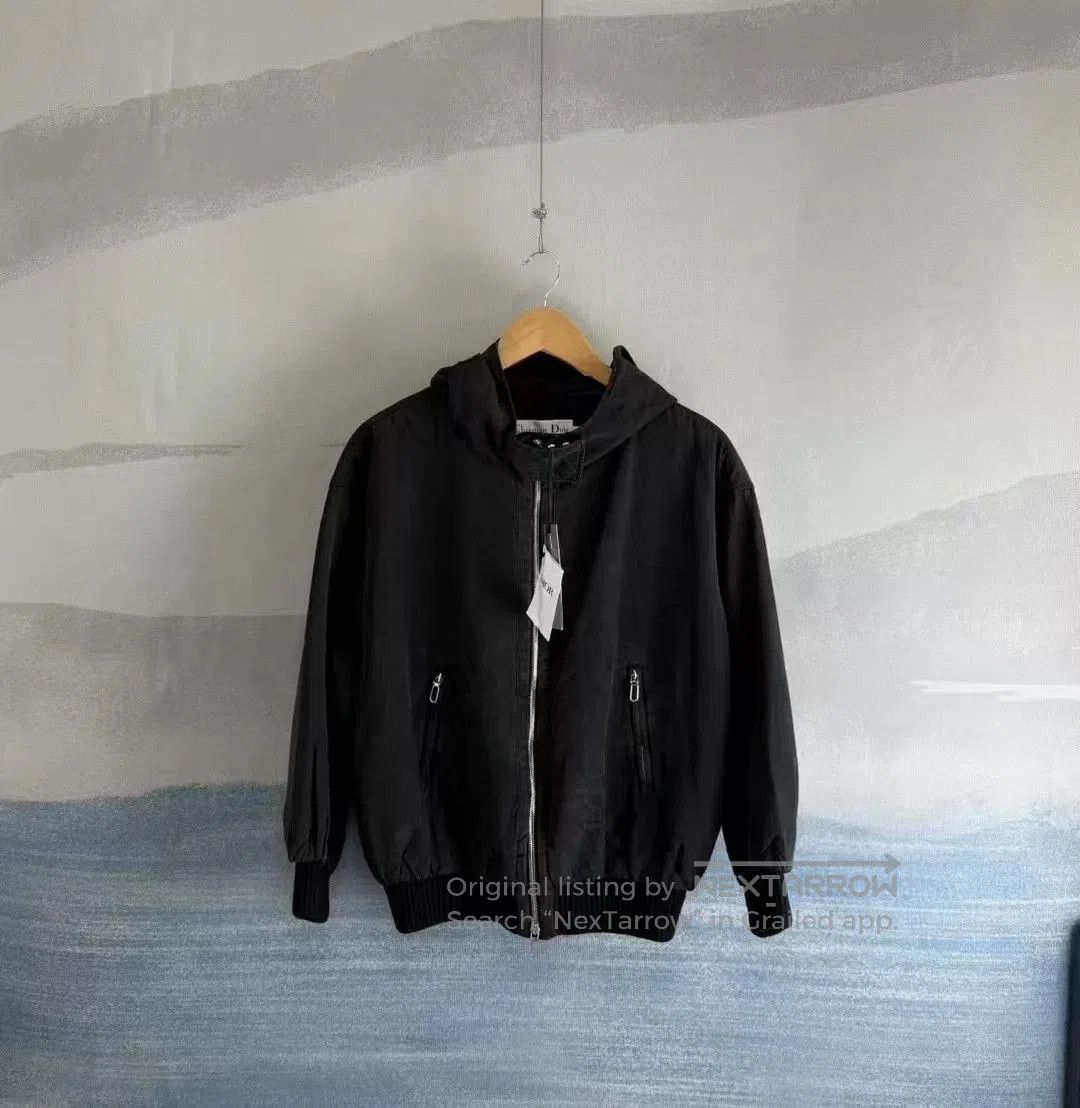 Dior Dior Black Distressed Zip. Size XXS / US 00 / IT 34 - 1 Thumbnail