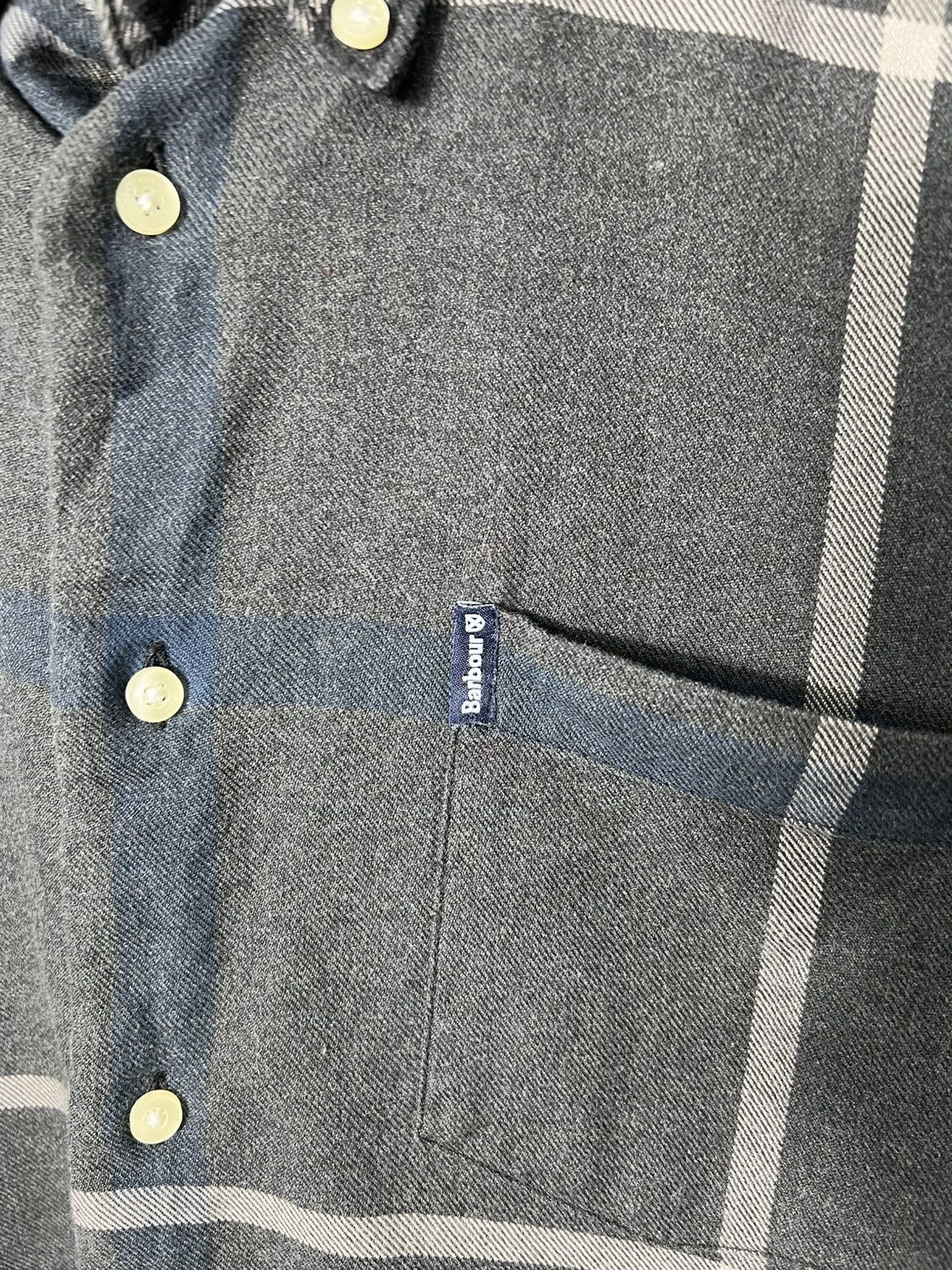 Barbour Vintage streetwear designer Barbour Danoon Plaid Shirt Size US M / EU 48-50 / 2 - 4 Thumbnail