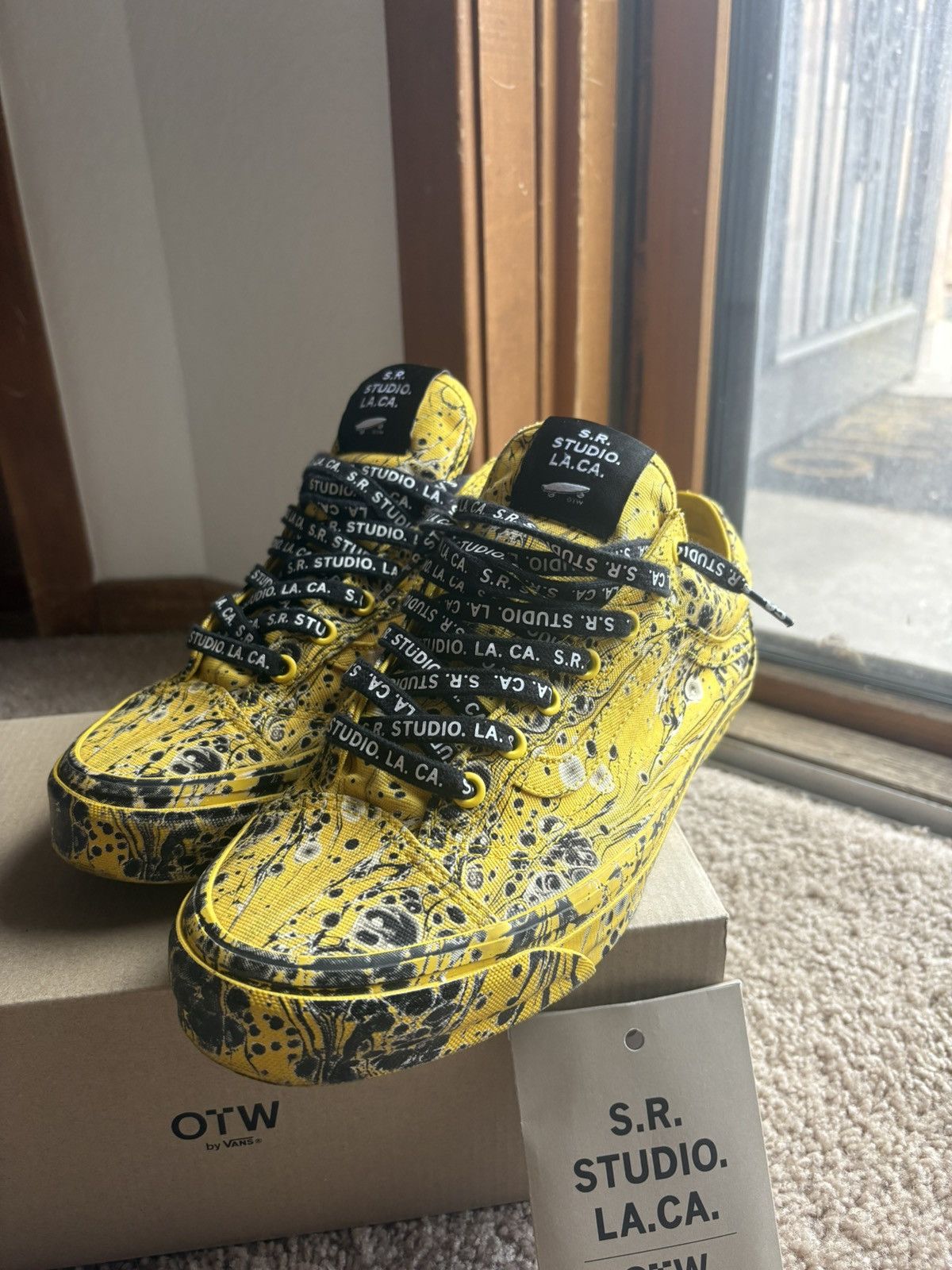 Sterling Ruby Sterling Ruby S.R. Studio Soto yellow vans Size US 11 / EU 44 - 2 Thumbnail