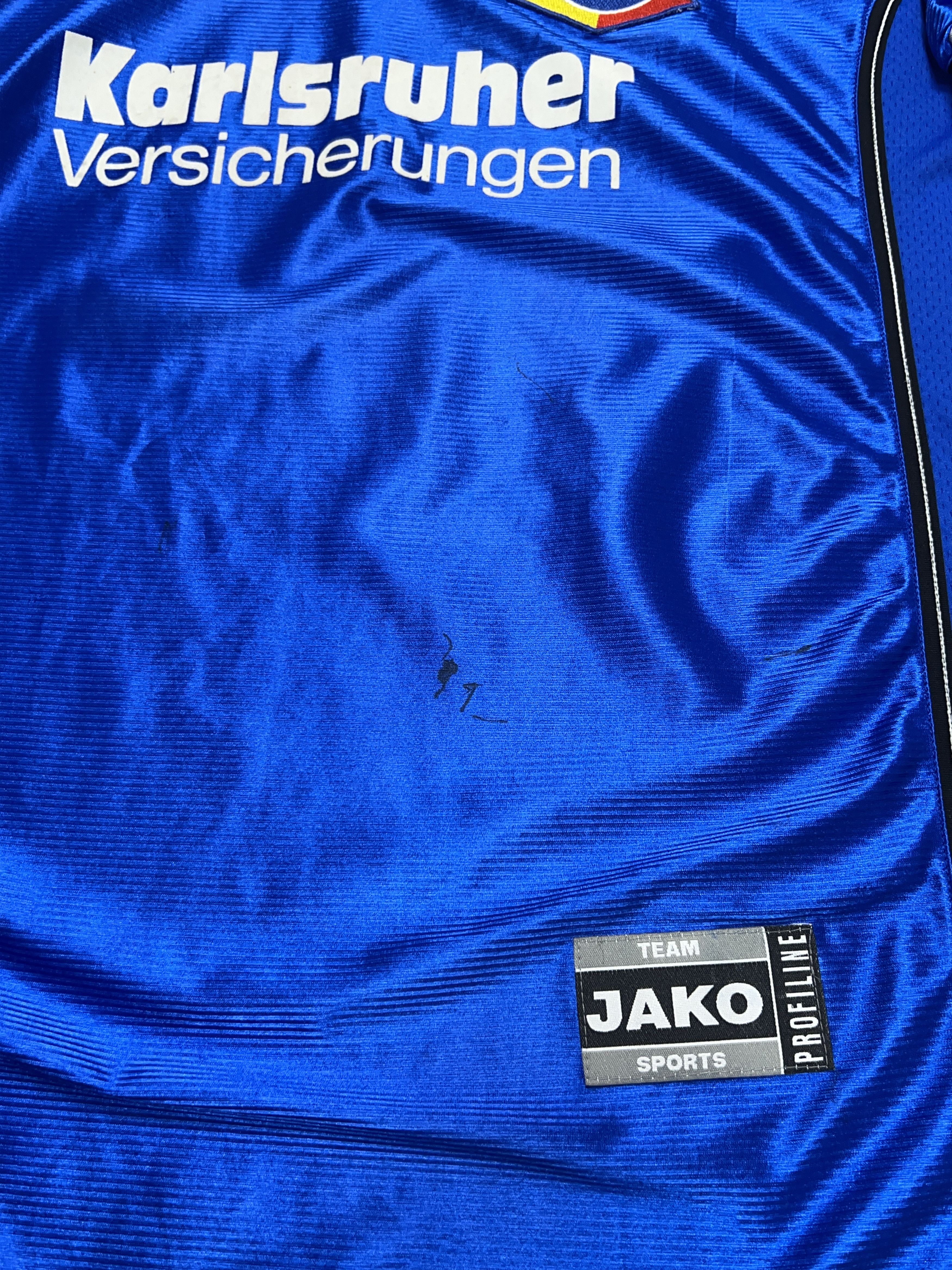 Other Jako Karlsruher SIGNED Autograph 2000 Football Shirt Jersey Size US XXL / EU 58 / 5 - 3 Thumbnail