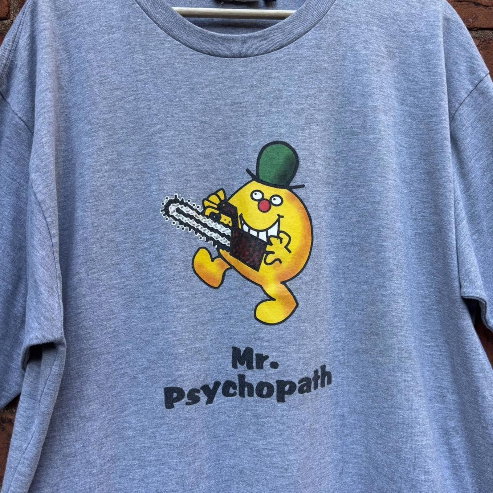 Other Vintage Mr psychopath t shirt 00s L/XL Size US XL / EU 56 / 4 - 3 Thumbnail