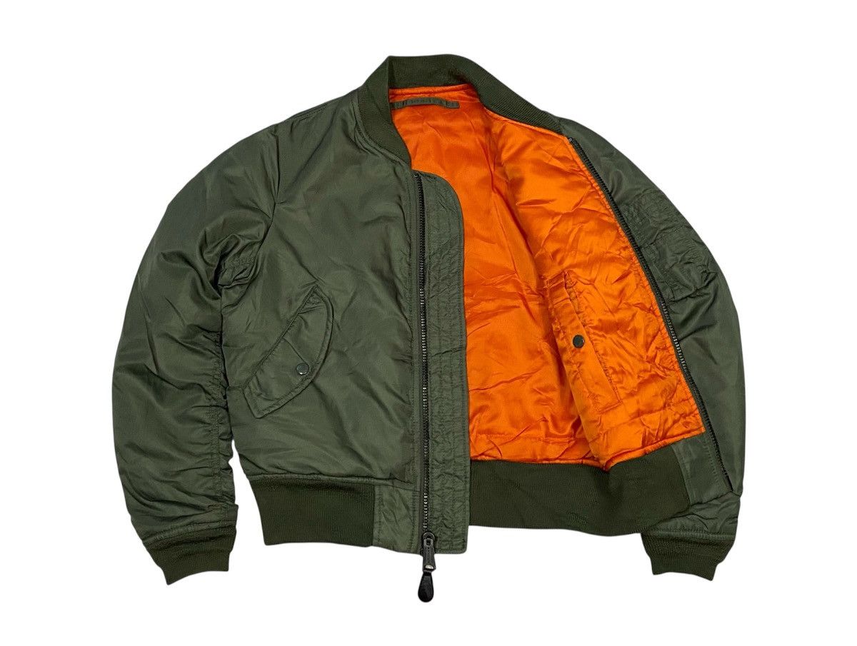 Avirex Avirax Woman’s MA-1 Flight Jacket Size M / US 6-8 / IT 42-44 - 7 Thumbnail