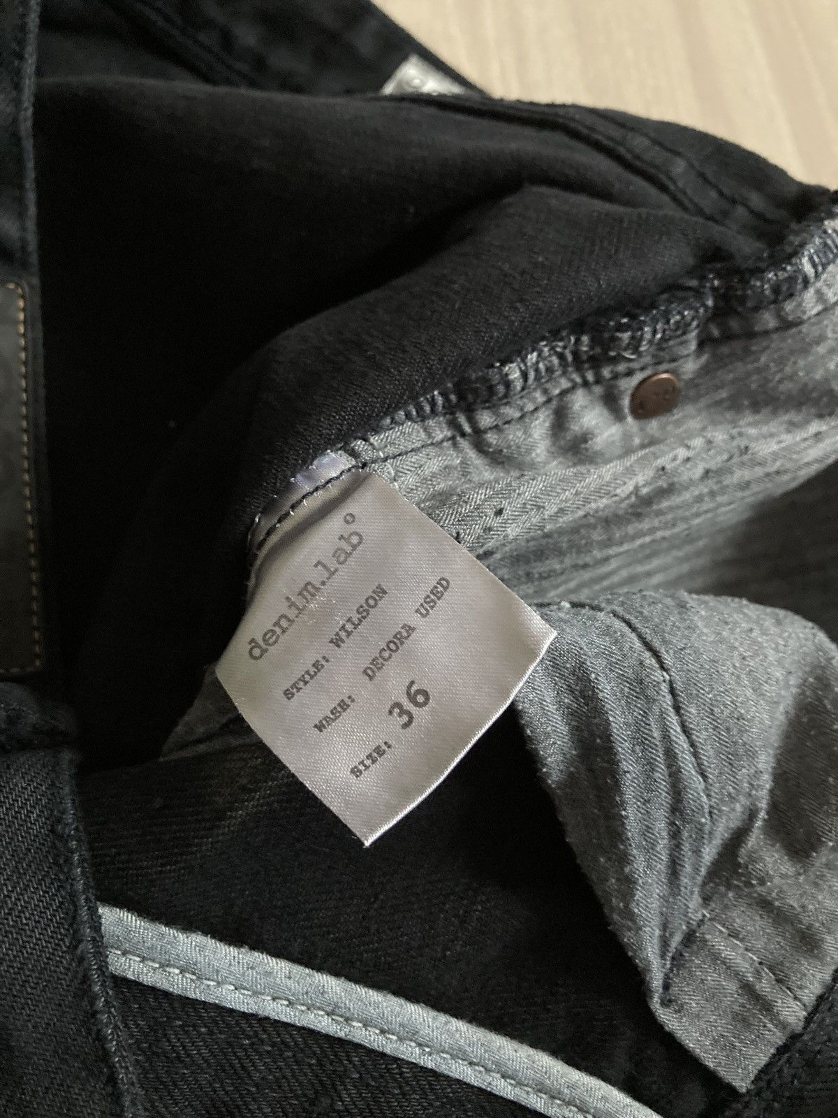 Vintage Vintage RARE denim.lab Wilson Jeans Japan Style 90s Size US 36 / EU 52 - 9 Thumbnail
