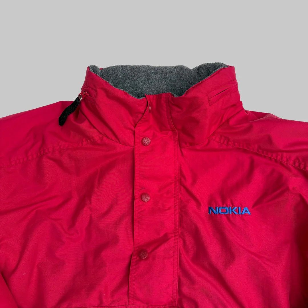 Vintage Nokia 1990 90s Vintage Logo Winter Phone Tech Jacket Size US M / EU 48-50 / 2 - 2 Thumbnail