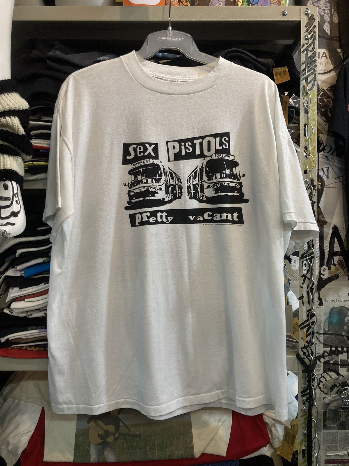 Band Tees SexPistols 90’s Size US XL / EU 56 / 4 - 1 Thumbnail