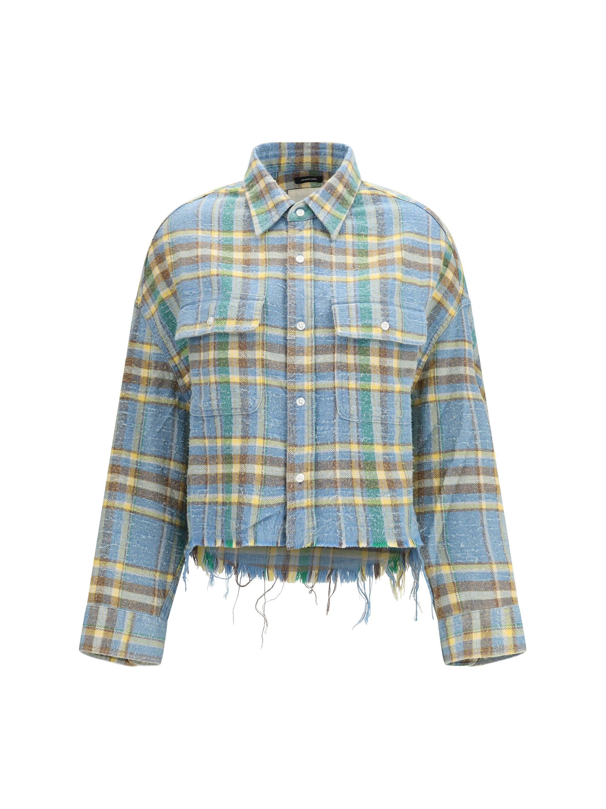 R13 Plaid Shirt with frayed hem Size M / US 6-8 / IT 42-44 - 1 Thumbnail