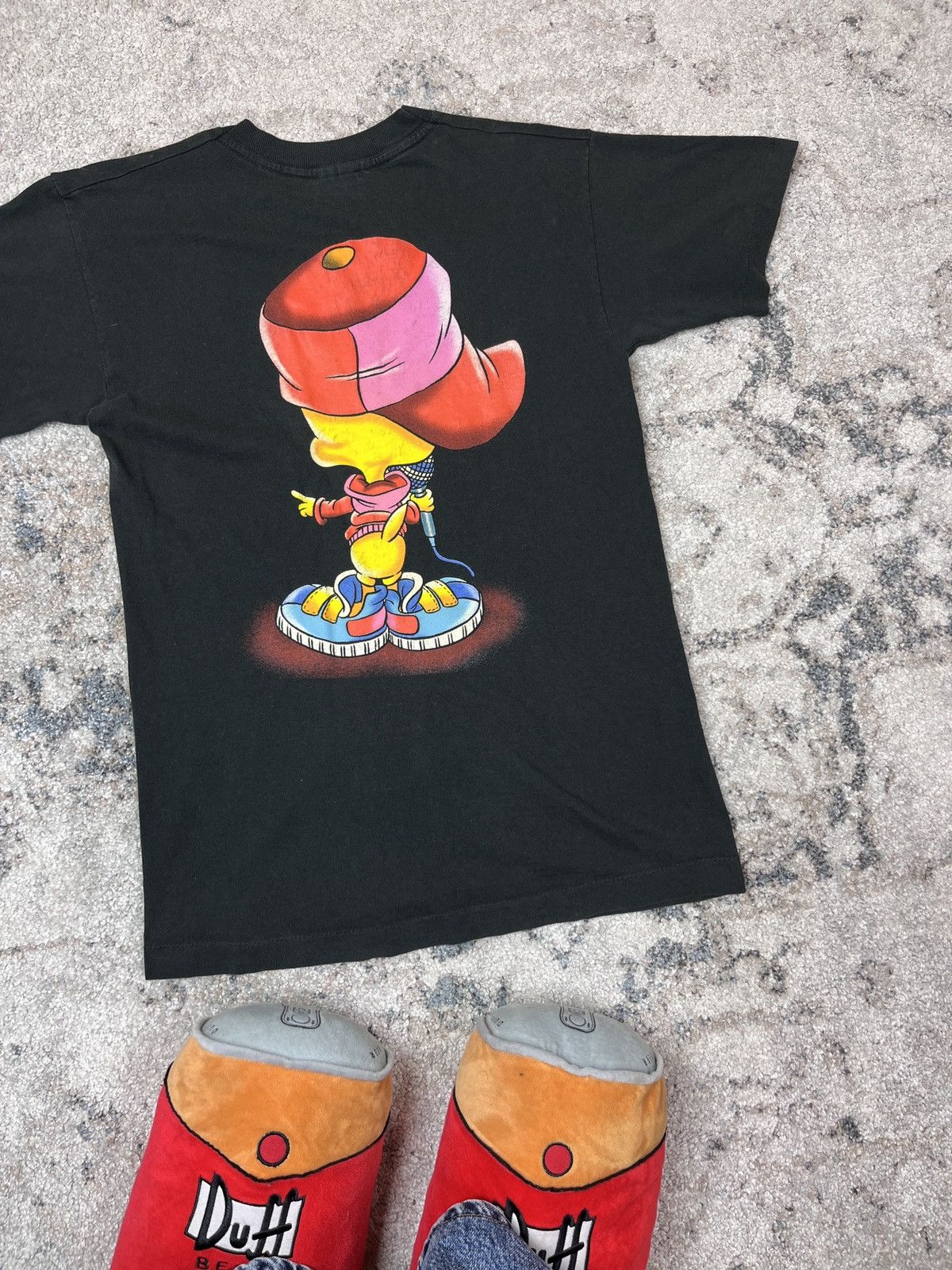 Cartoon Network 1997 TWEETY RAP "WHATS YOUR PROBLEM?" RARE FADED TEE- № 819 Size US S / EU 44-46 / 1 - 2 Thumbnail