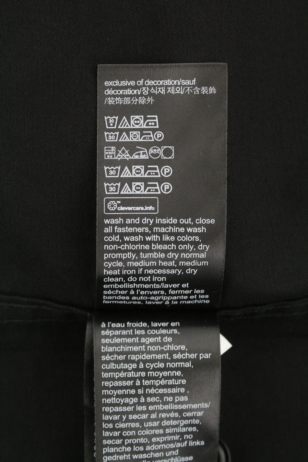 Calvin Klein L Black Regular Spread Neck 87678 Size US L / EU 52-54 / 3 - 10 Thumbnail