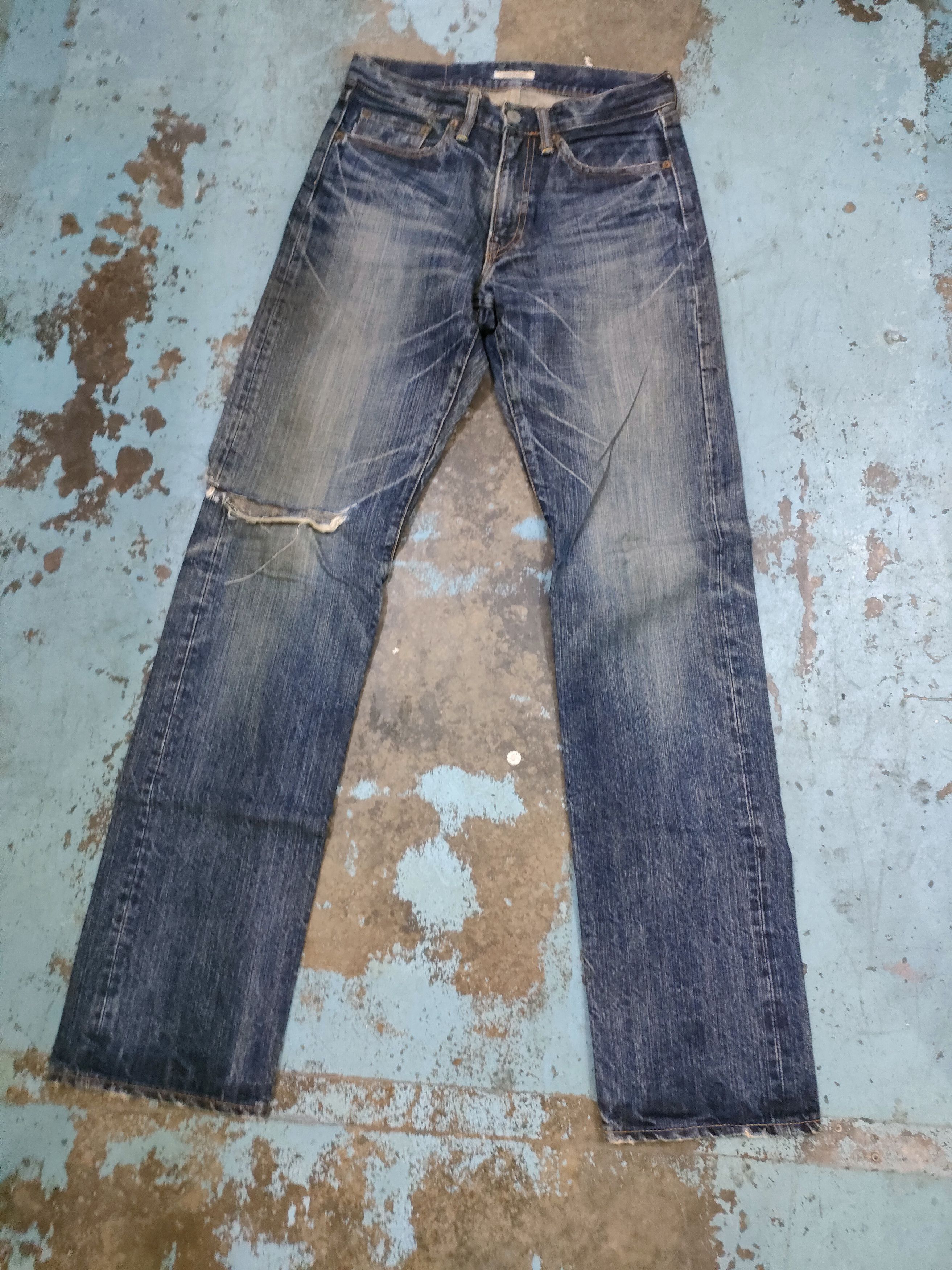 Eternal Distressed Enternal Japanese Denim Size US 28 / EU 44 - 7 Thumbnail