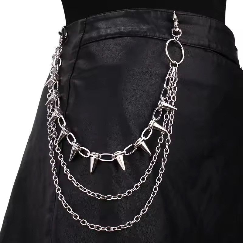 Vintage Spike Tri Layer Wallet / Pant Chain Size ONE SIZE - 2 Thumbnail