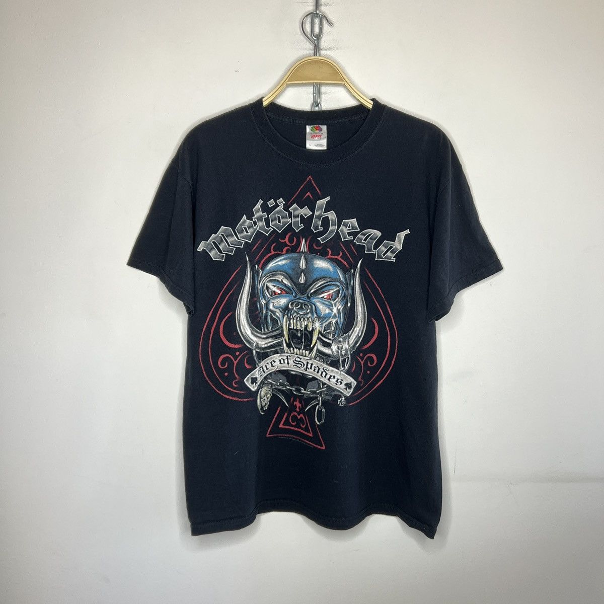 Band Tees × Vintage Vintage Motörhead 2010 The Ace of Spades Tee Retro Rock Size US M / EU 48-50 / 2 - 1 Thumbnail