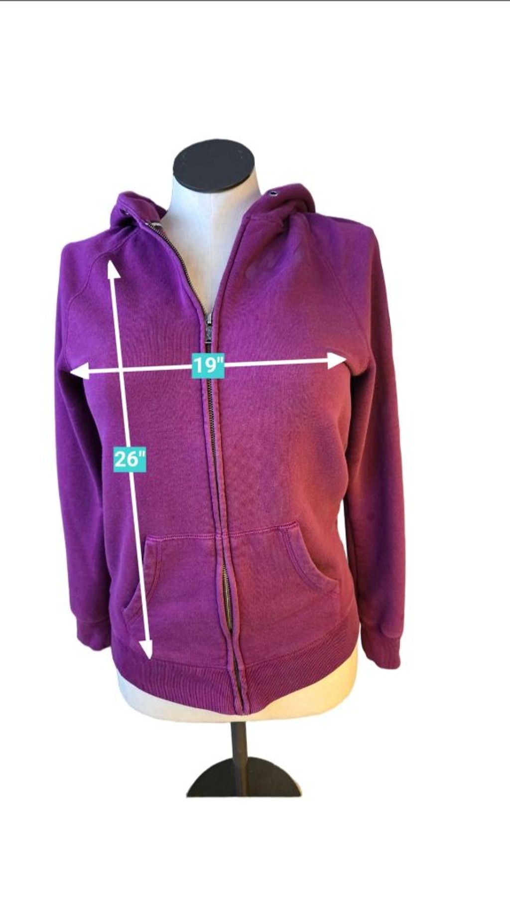 Nike Women's Nike Purple Full-Zip Hoodie XS Size XS / US 0-2 / IT 36-38 - 4 Thumbnail