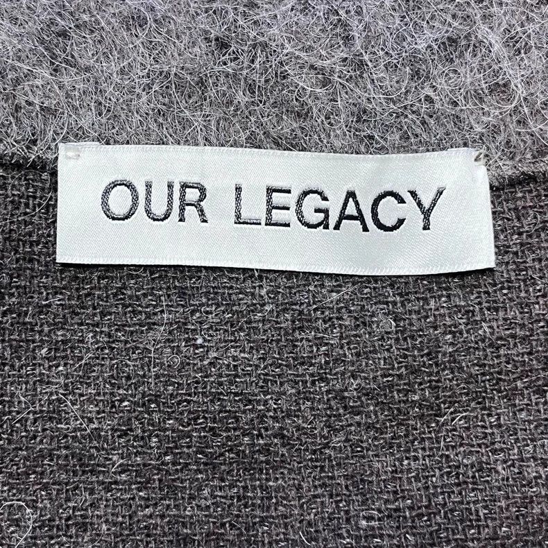 Our Legacy our legacyFW23 Blended loose V-neck single-breasted long-sl Size US M / EU 48-50 / 2 - 3 Thumbnail