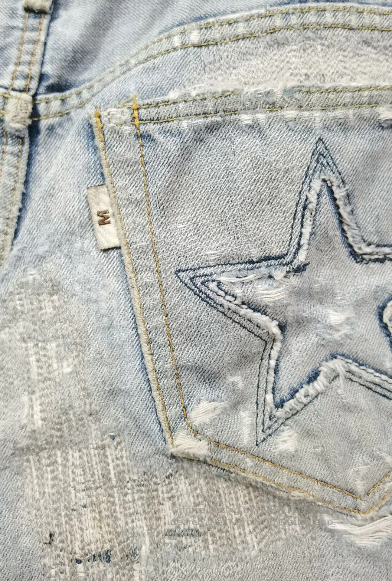 Momotaro Jeans japanese brand m distressed denim pants. Size US 28 / EU 44 - 5 Thumbnail