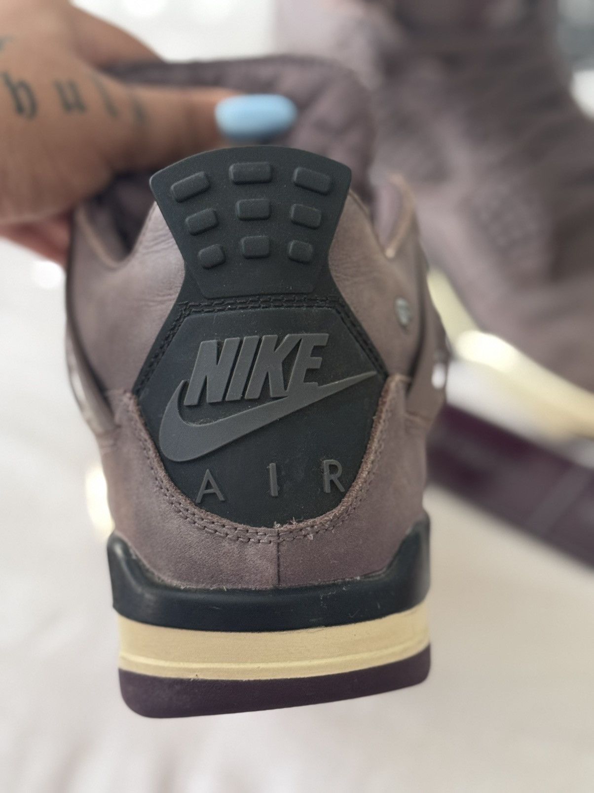 A Ma Maniere × Jordan Brand A ma maniere x air jordan 4 retro ‘ violet ore ‘ Size US 7.5 / IT 37.5 - 6 Thumbnail