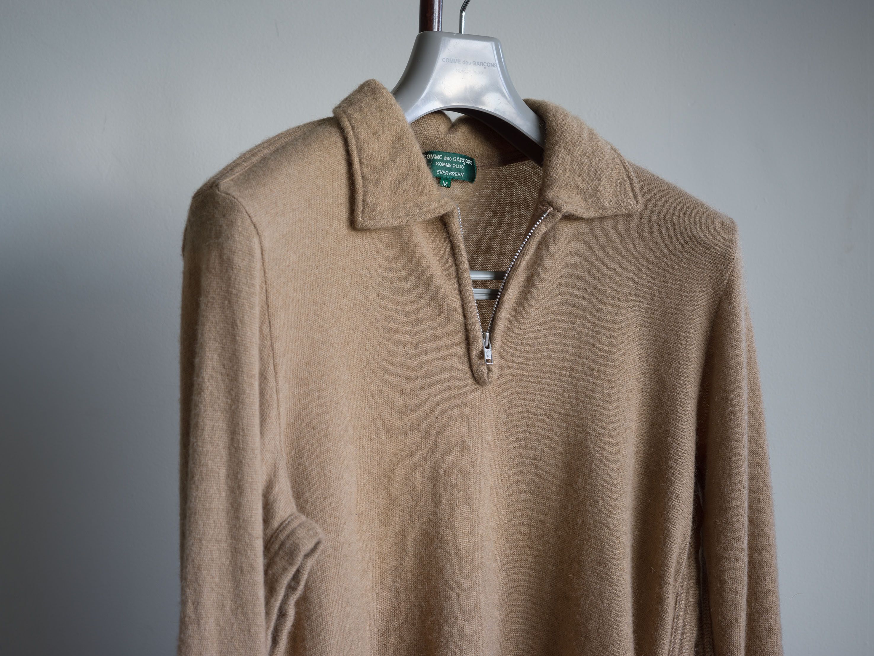 Comme des Garcons Homme Plus AW2005 COMME des GARCONS HOMME PLUS CAMEL HAIR JUMPER Size US M / EU 48-50 / 2 - 1 Thumbnail