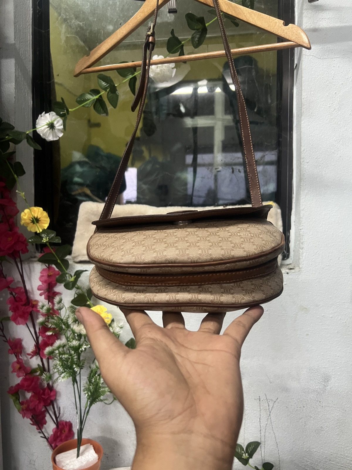 Celine × Vintage Vintage 90s Celine Shoulder Size ONE SIZE - 5 Thumbnail