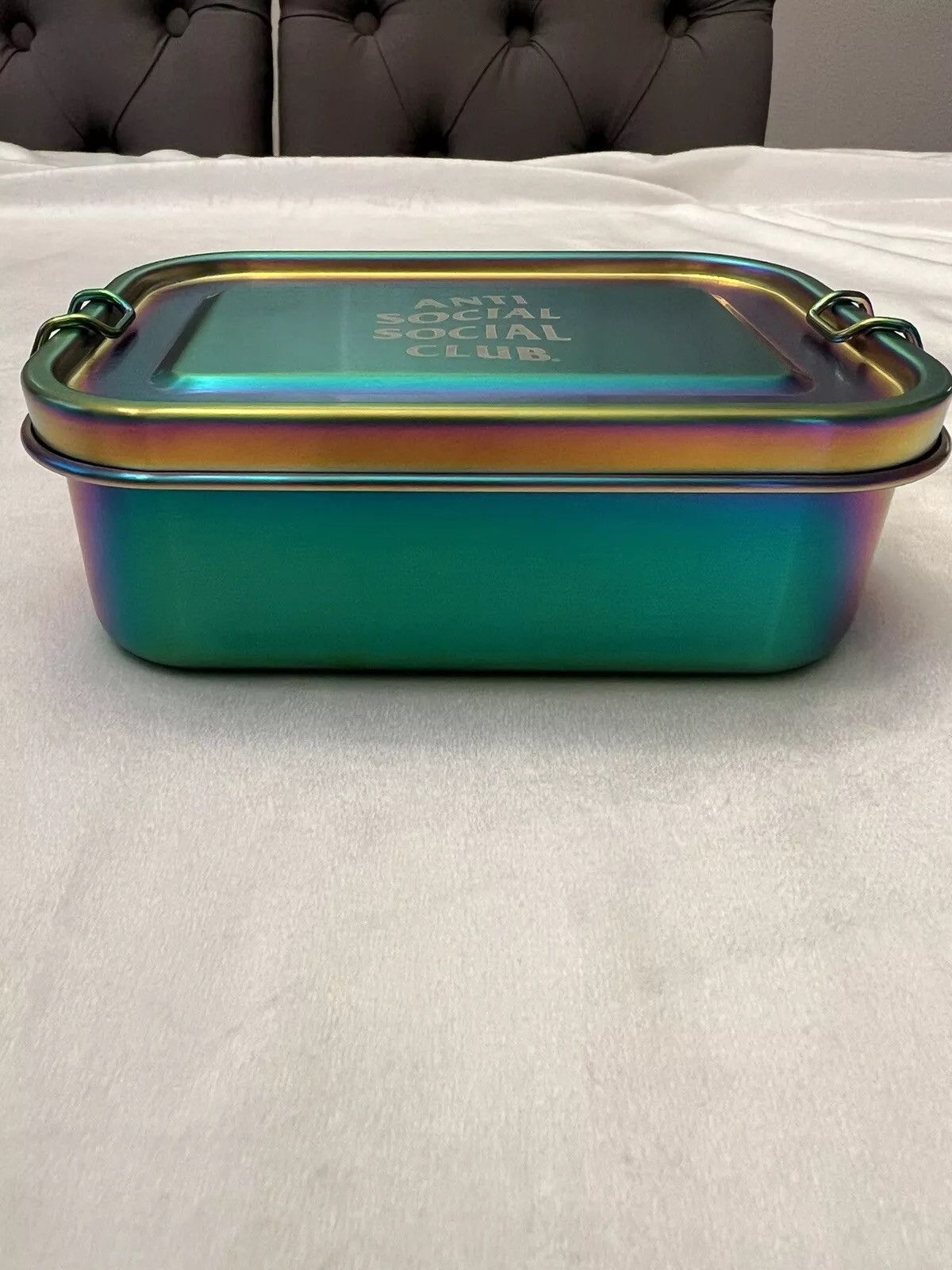 Anti Social Social Club Anti Social Social Club Tin Container Storage Box Size ONE SIZE - 2 Thumbnail