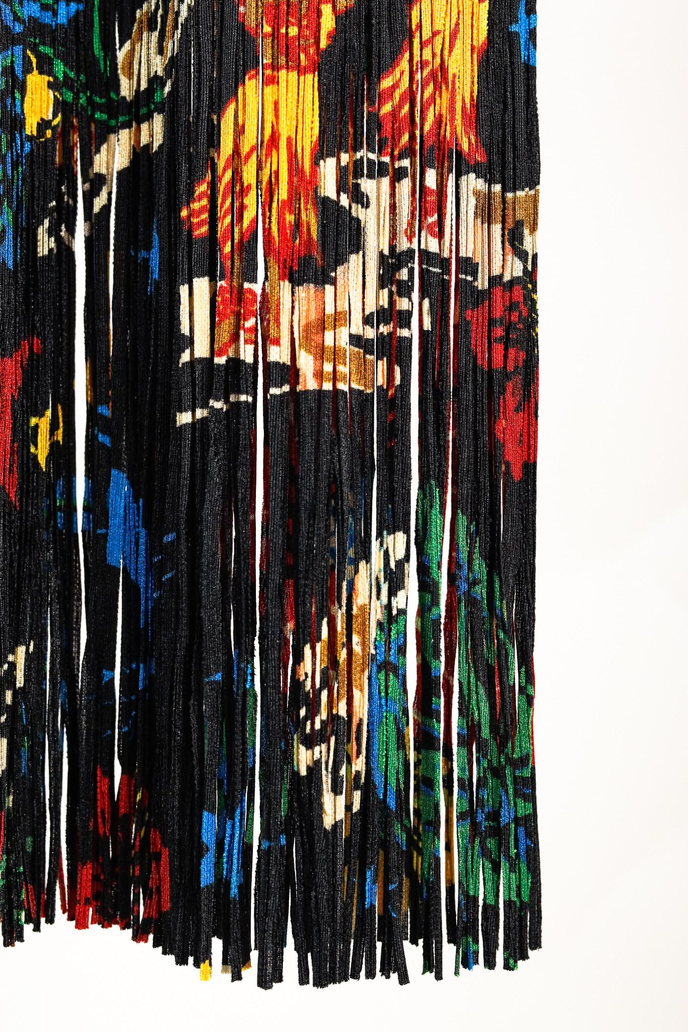 Pleats Please Issey Miyake Pleats Please Issey Miyake Hawaii Fringe Sleeveless Dress Size XL / US 12-14 / IT 48-50 - 7 Thumbnail