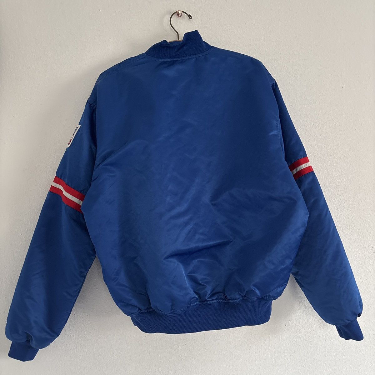 Starter Vintage 90’s New York Giants Starter Satin Jacket Size US XL / EU 56 / 4 - 4 Thumbnail