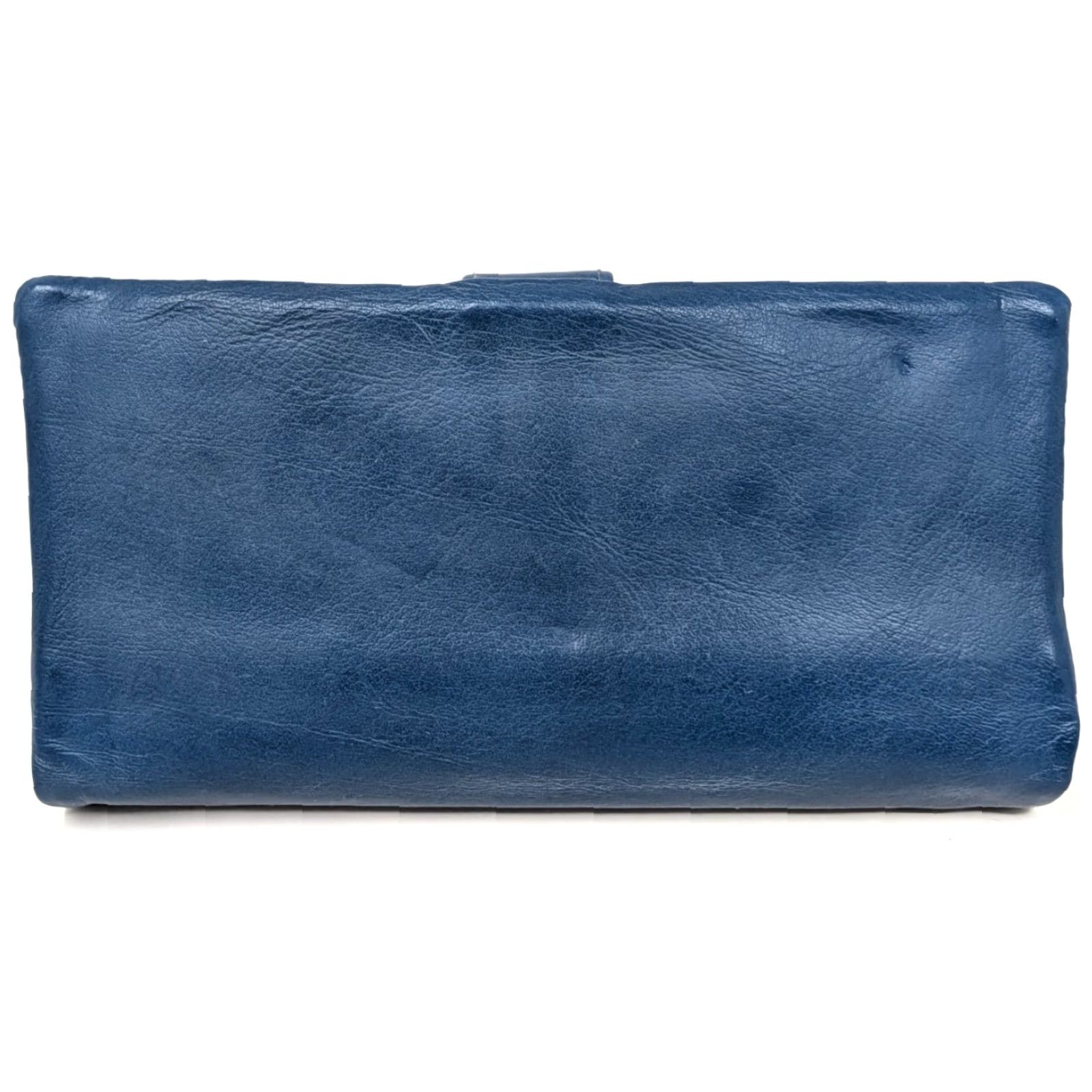 Vintage VINTAGE Victory Blue Genuine Leather Wallet Coin Purse Organizer Pouch Hong Kong Size ONE SIZE - 6 Thumbnail