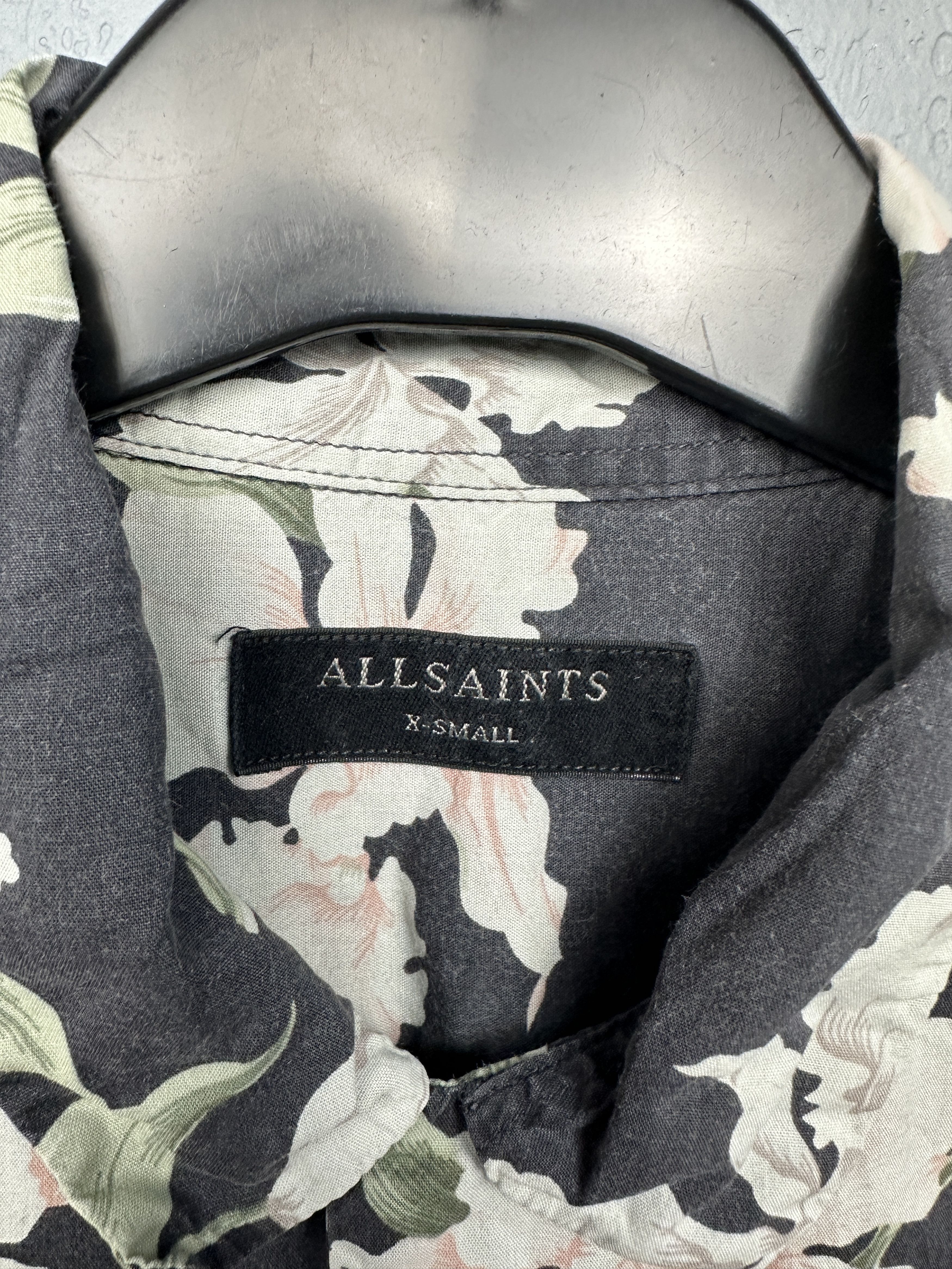 Allsaints Allsaints Mens Layback Hawaiian Shirt Size US XS / EU 42 / 0 - 3 Thumbnail