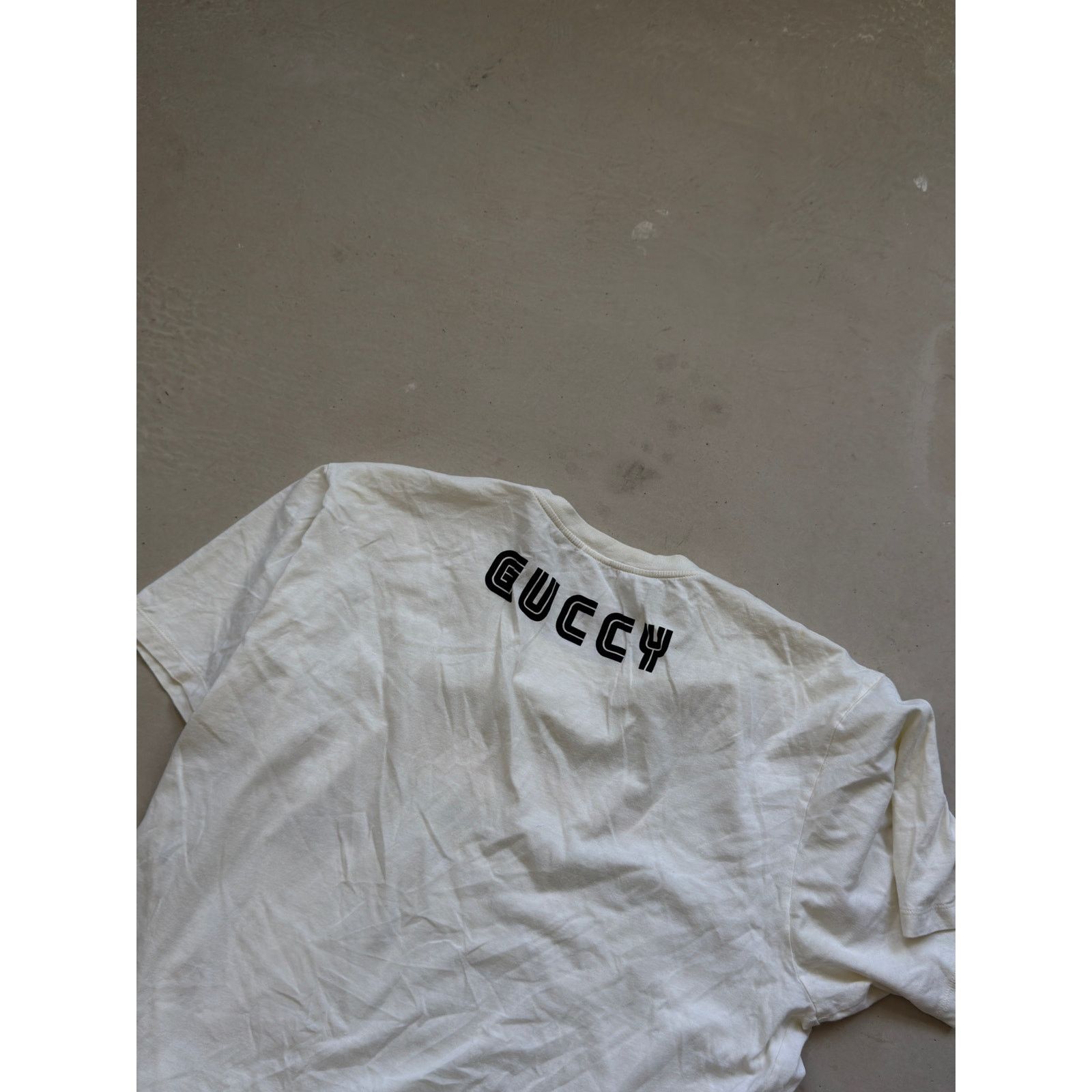 Gucci Gucci Elthon John white T-shirt Size US L / EU 52-54 / 3 - 5 Thumbnail