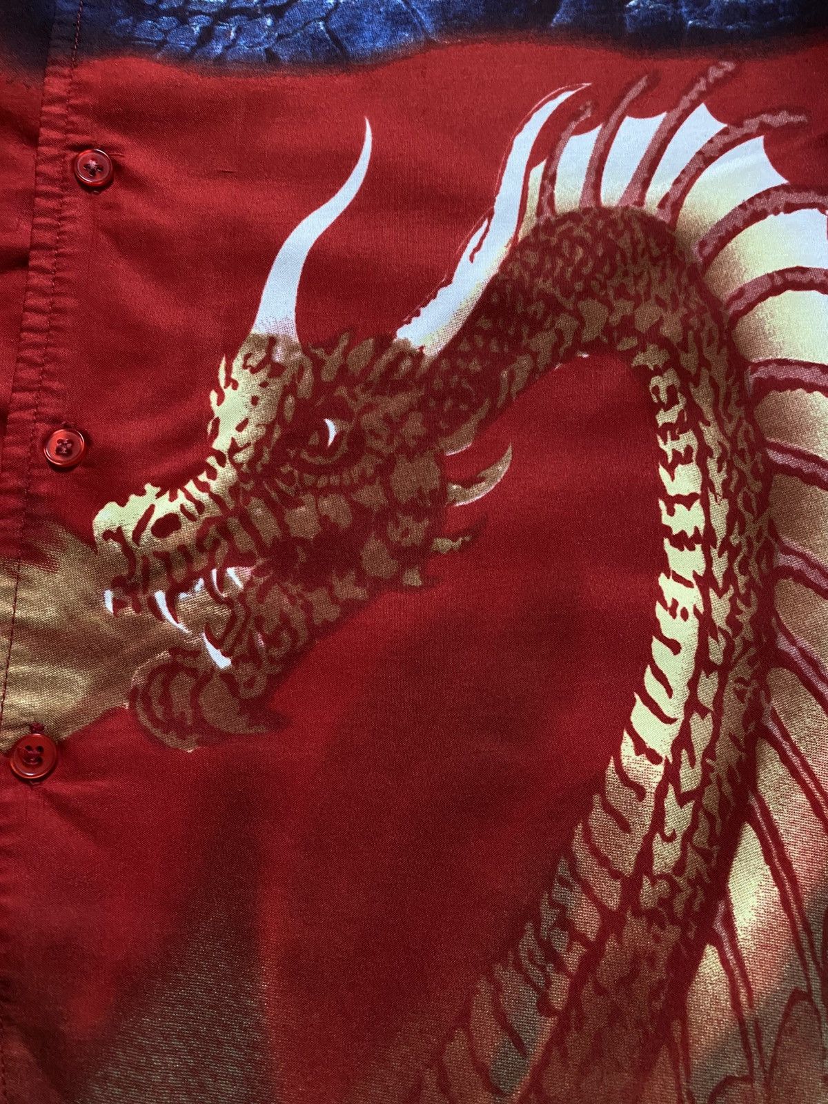 Vintage Shirt vintage dragon cobra flames graphic tee 2000’s Size US S / EU 44-46 / 1 - 2 Thumbnail