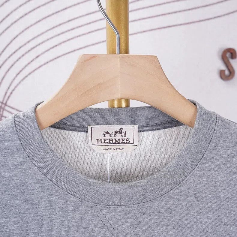 Hermes Hermes Knitted Hoodie Size US L / EU 52-54 / 3 - 3 Thumbnail