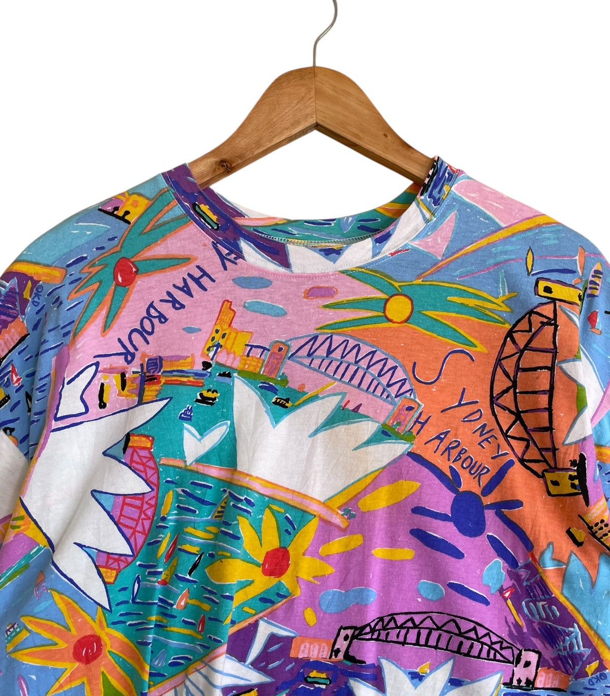 Vintage Vintage Art Brand Ken Dome Full Print T-shirt 1990s Size US M / EU 48-50 / 2 - 3 Thumbnail