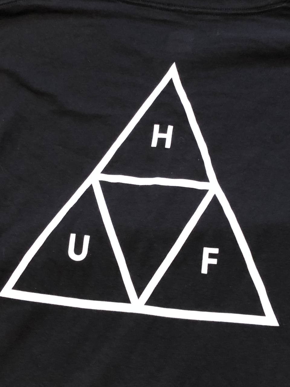 Huf Huf T shirt Longsleeve Skate Streetwear Logo 90s | Size US XXL / EU 58 / 5 - 17 Thumbnail