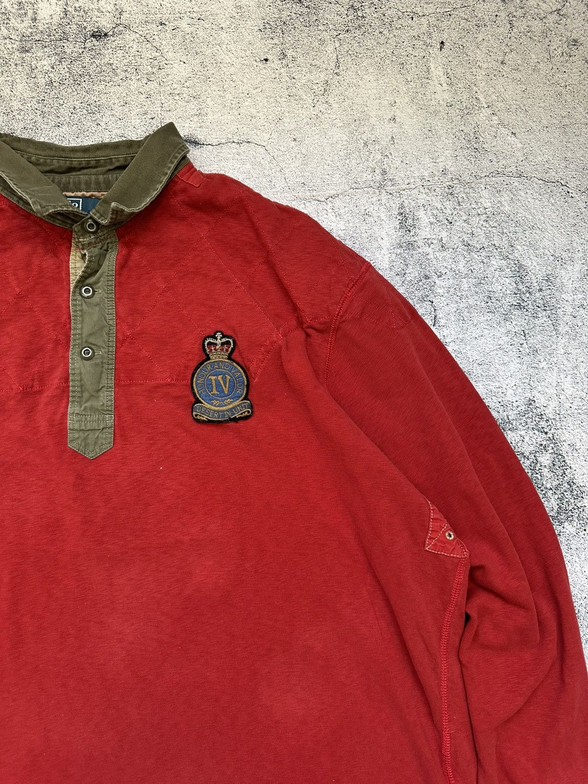 Polo Ralph Lauren Vintage Polo Ralph Lauren Sweatshirt Great Britain Flag Y2K Size US XXL / EU 58 / 5 - 7 Thumbnail