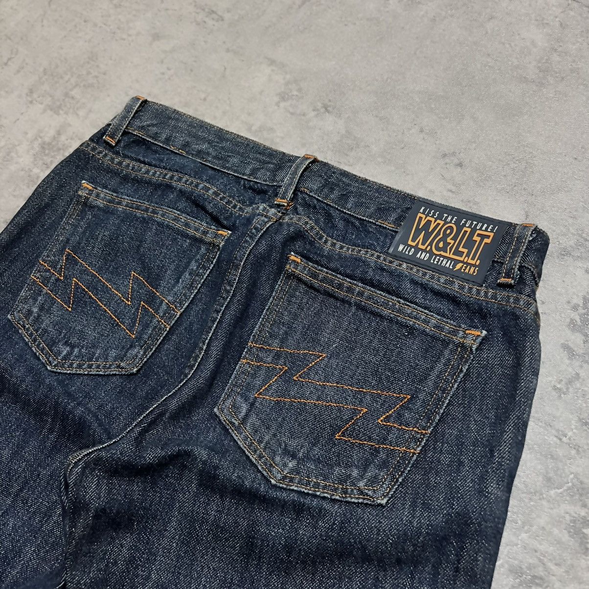 Walter Van Beirendonck W&LT Raw Denim Jeans Size US 30 / EU 46 - 7 Thumbnail