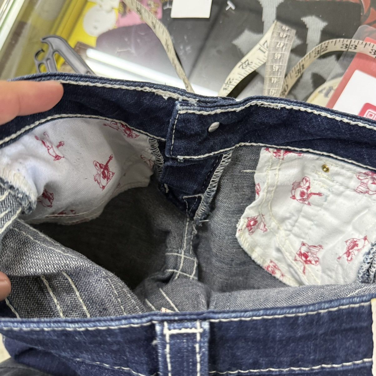 True Religion 2000s True Religion Low Rise Glitter Jeans Size 26" / US 2 / IT 38 - 16 Thumbnail